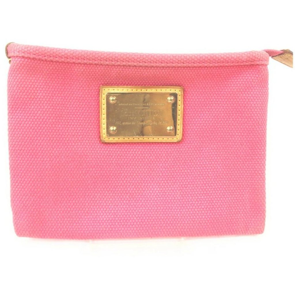 Louis Vuitton Hot Pink Antigua Pochette Platt Pm